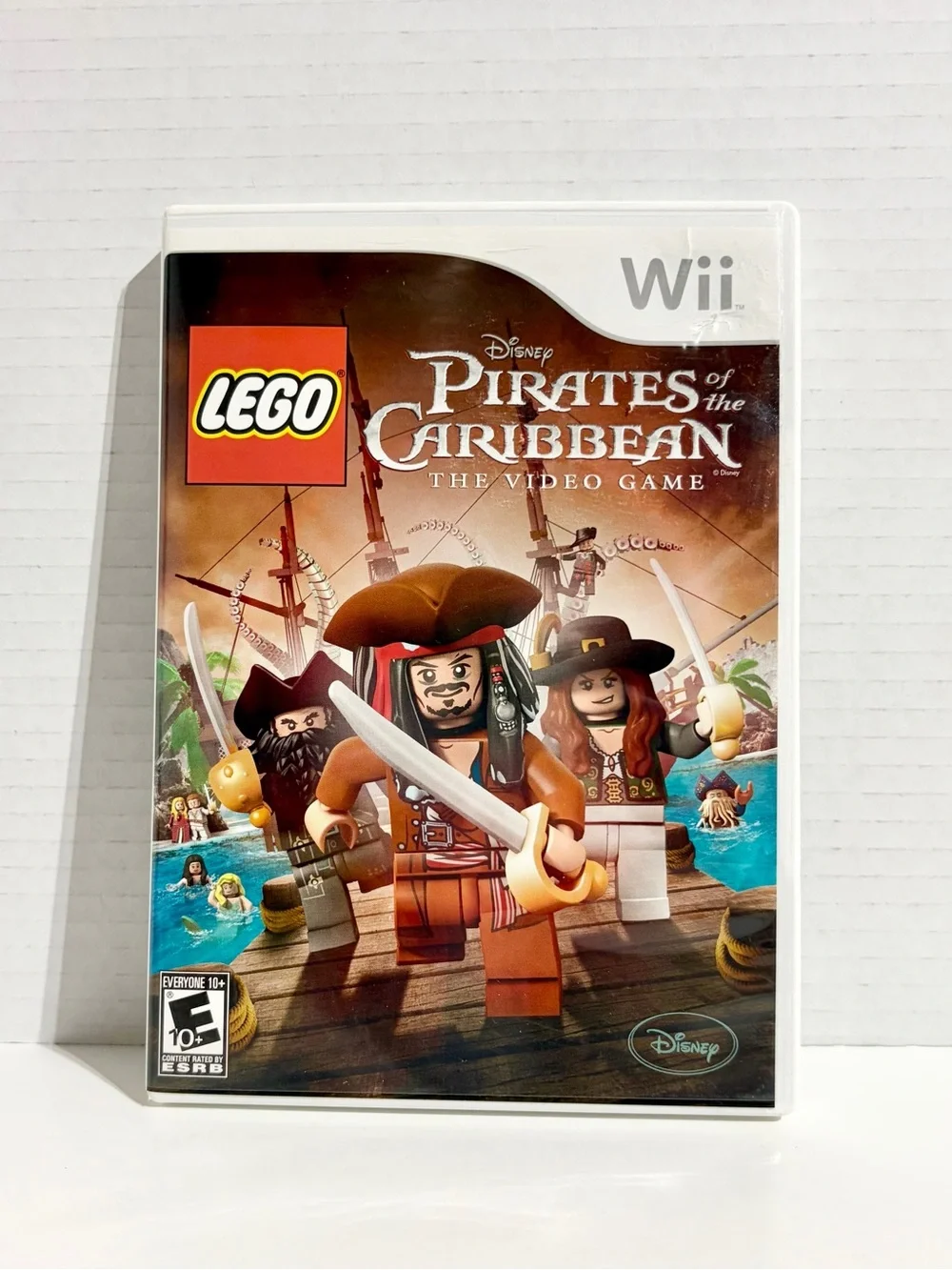 Wii LEGO Pirates of the Caribbean Nintendo 2011 Video Game Complete Manual Disc